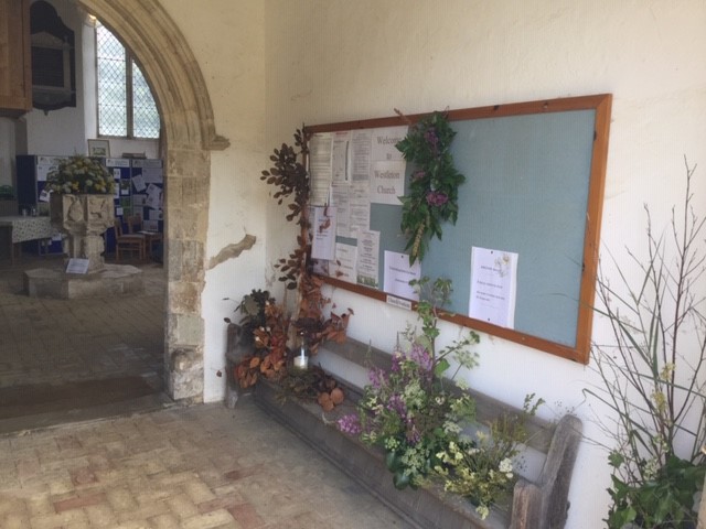 Porch looking in