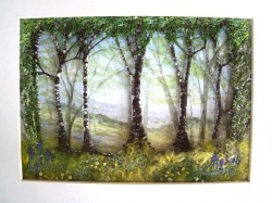 Painting of trees